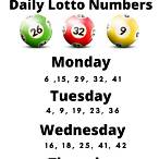 lottery numbers for saturday night
